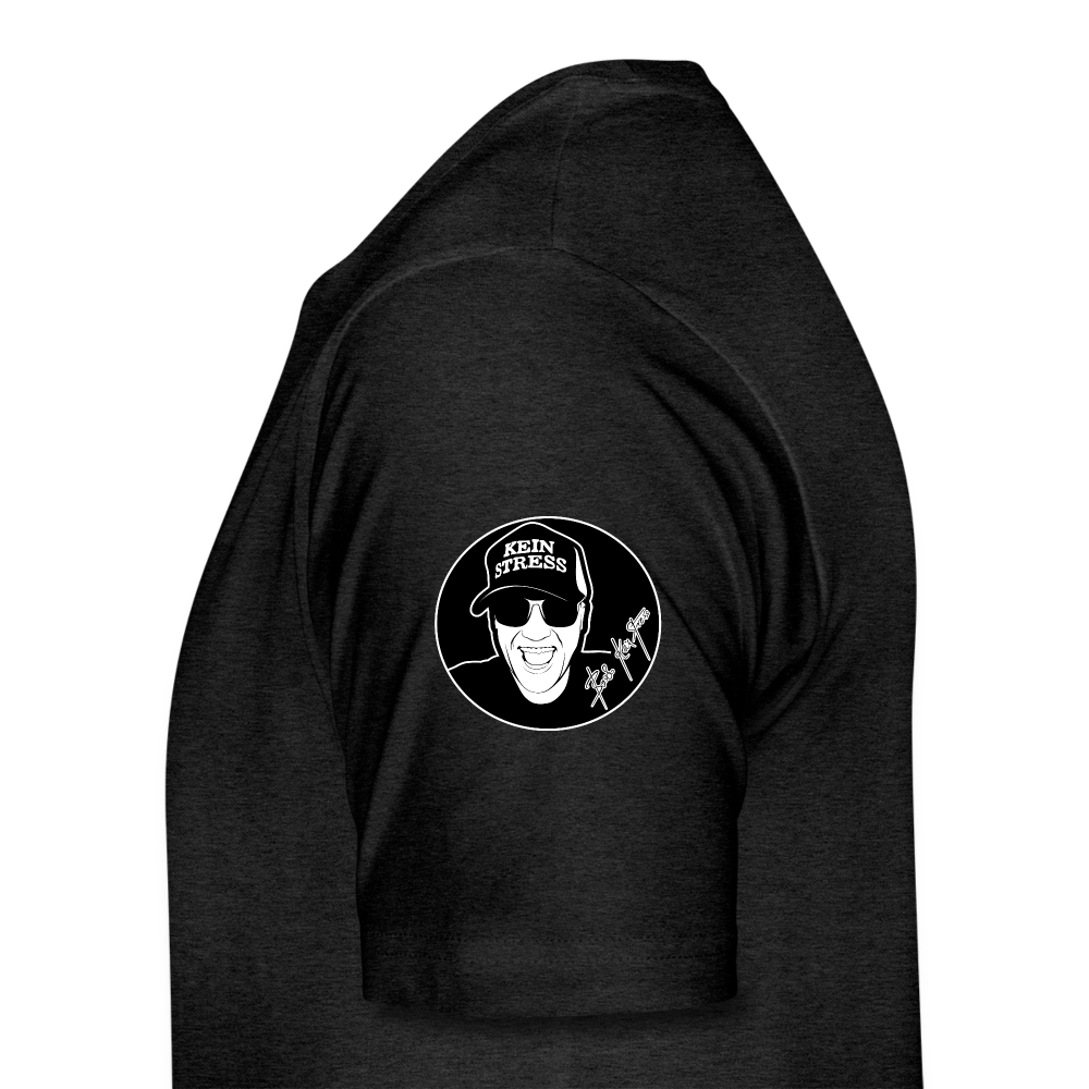 Boscho Kein Stress Premium Herren T-Shirt Limited Edition 2025 - Anthrazit