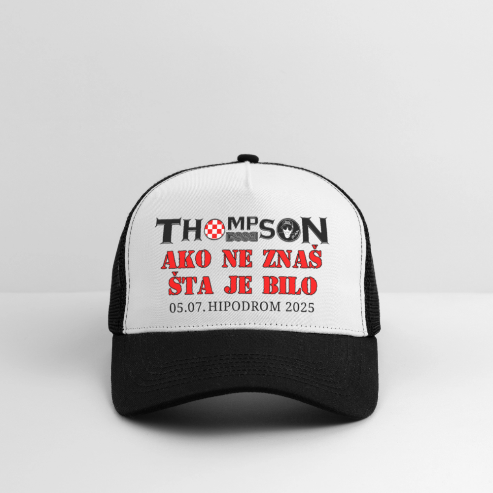 Thompson Hipodrom Event Cap weiß/schwarz - Weiß/Schwarz