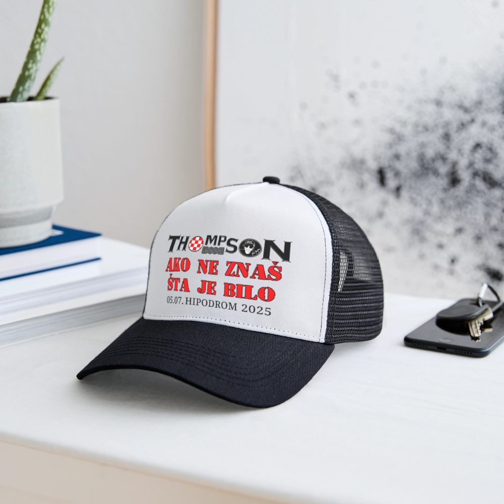 Thompson Hipodrom Event Cap weiß/schwarz - Weiß/Schwarz
