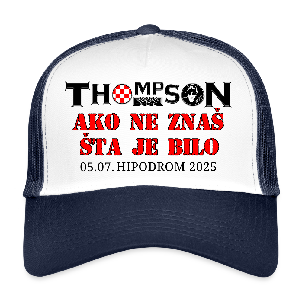 Thompson Hipodrom Event Cap weiß/blau - Weiß/Navy
