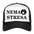 Boscho Kein Stress ® Trucker Cap Text kroatisch NEMA STRESA mit Logo - Weiß/Schwarz