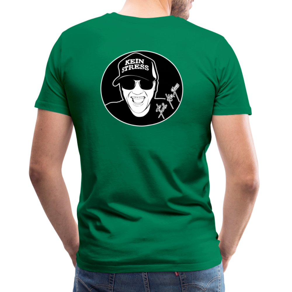 Boscho Kein Stress Premium Herren T-Shirt Limited Edition 2025 - Kelly Green