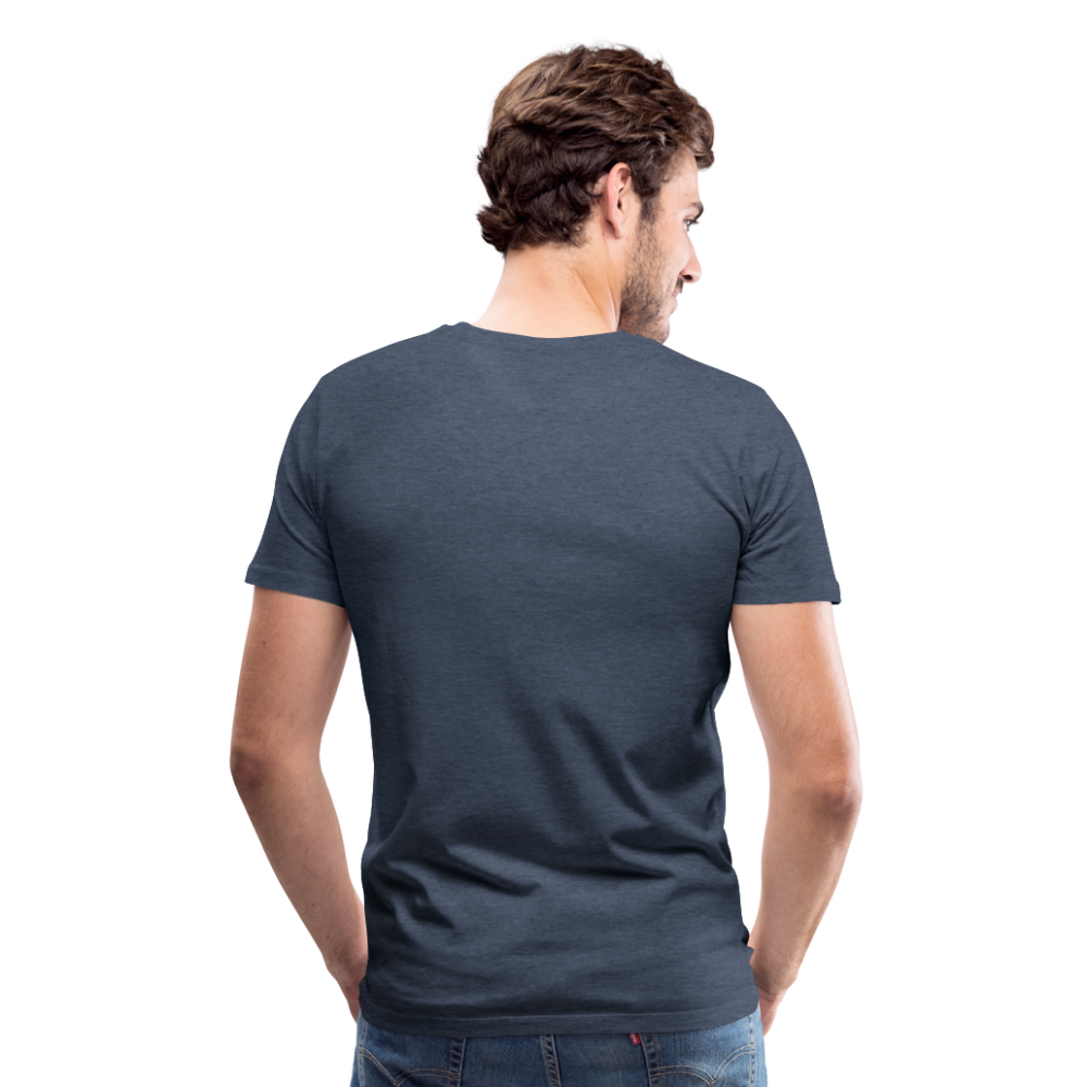 Boscho Kein Stress Premium Herren T-Shirt Limited Edition 2025 - Blau meliert