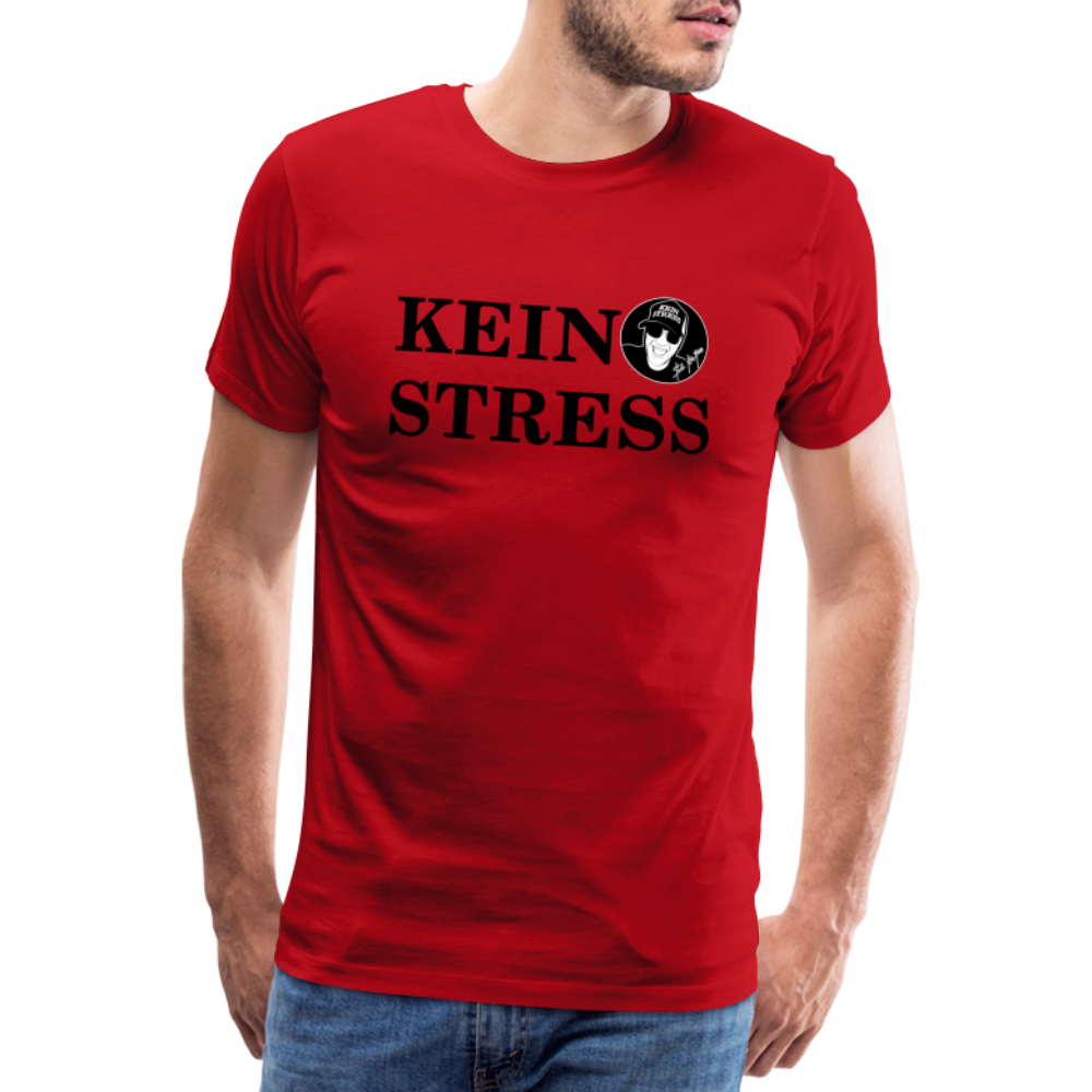 Boscho Kein Stress Premium Herren T-Shirt Limited Edition 2025 - Rot