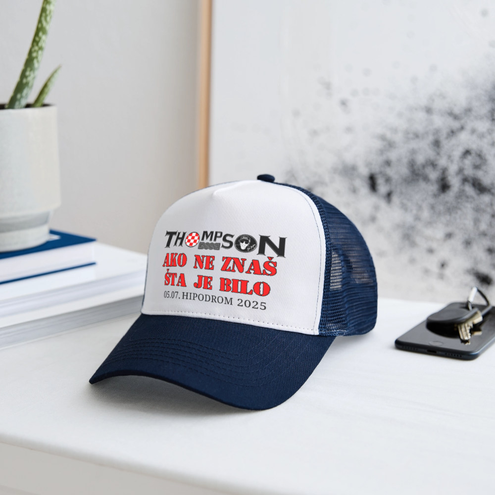 Thompson Hipodrom Event Cap weiß/blau - Weiß/Navy