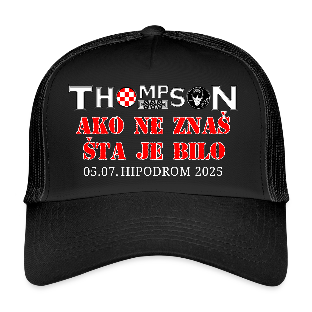 Thompson Hipodrom Event Cap schwarz - Schwarz/Schwarz