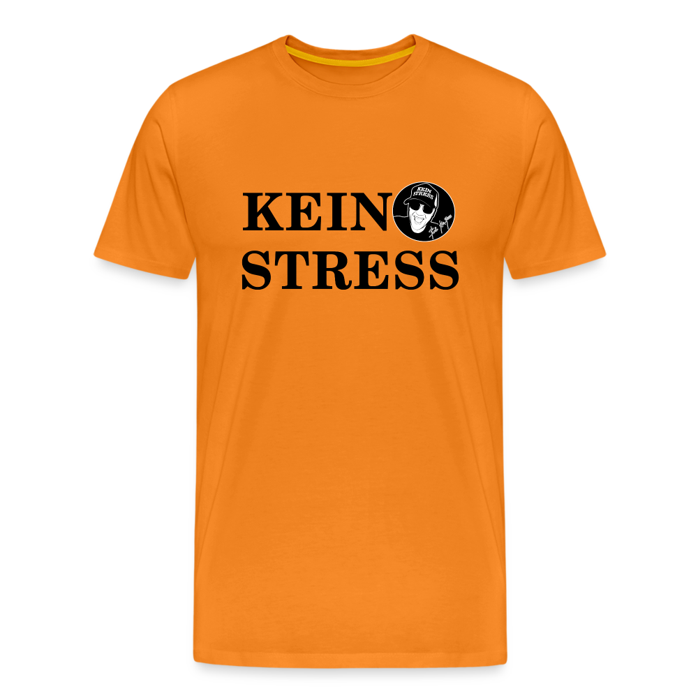 Boscho Kein Stress Premium Herren T-Shirt Limited Edition 2025 - Orange