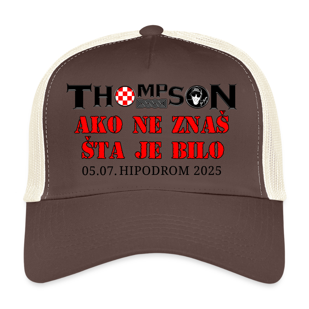Thompson Hipodrom Event Cap braun/beige - Braun/Beige