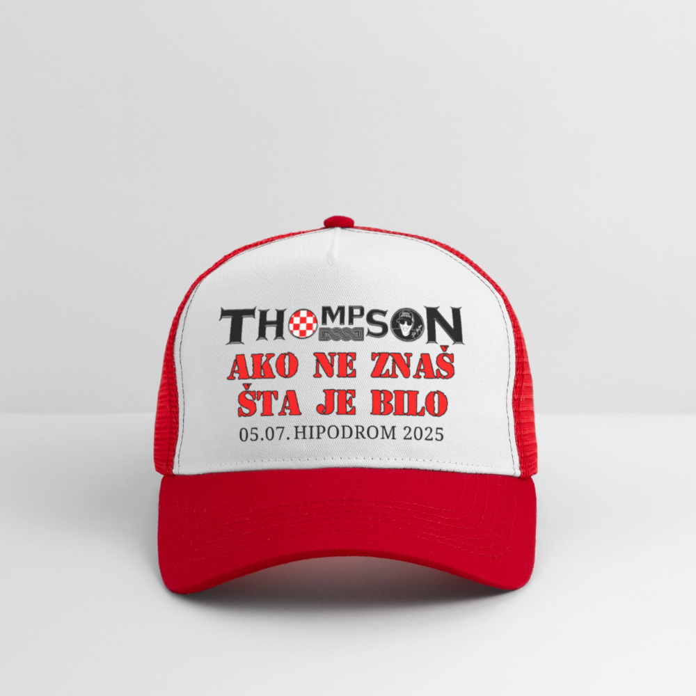 Thompson Hipodrom Event Cap weiß/rot - Weiß/Rot