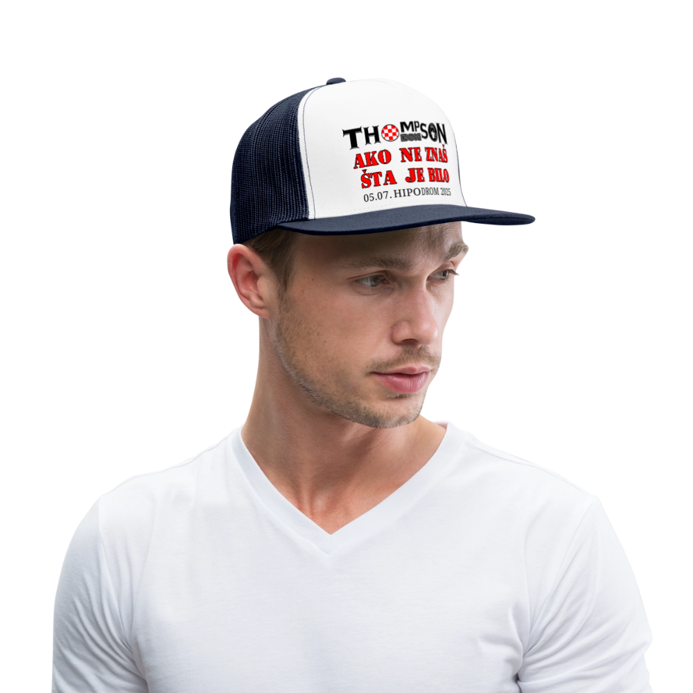 Thompson Hipodrom Event Cap weiß/blau - Weiß/Navy