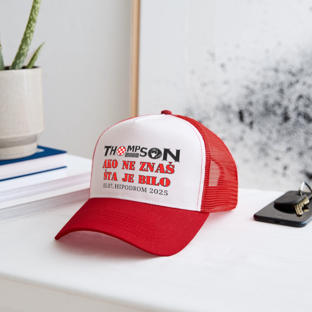 Thompson Hipodrom Event Cap weiß/rot - Weiß/Rot