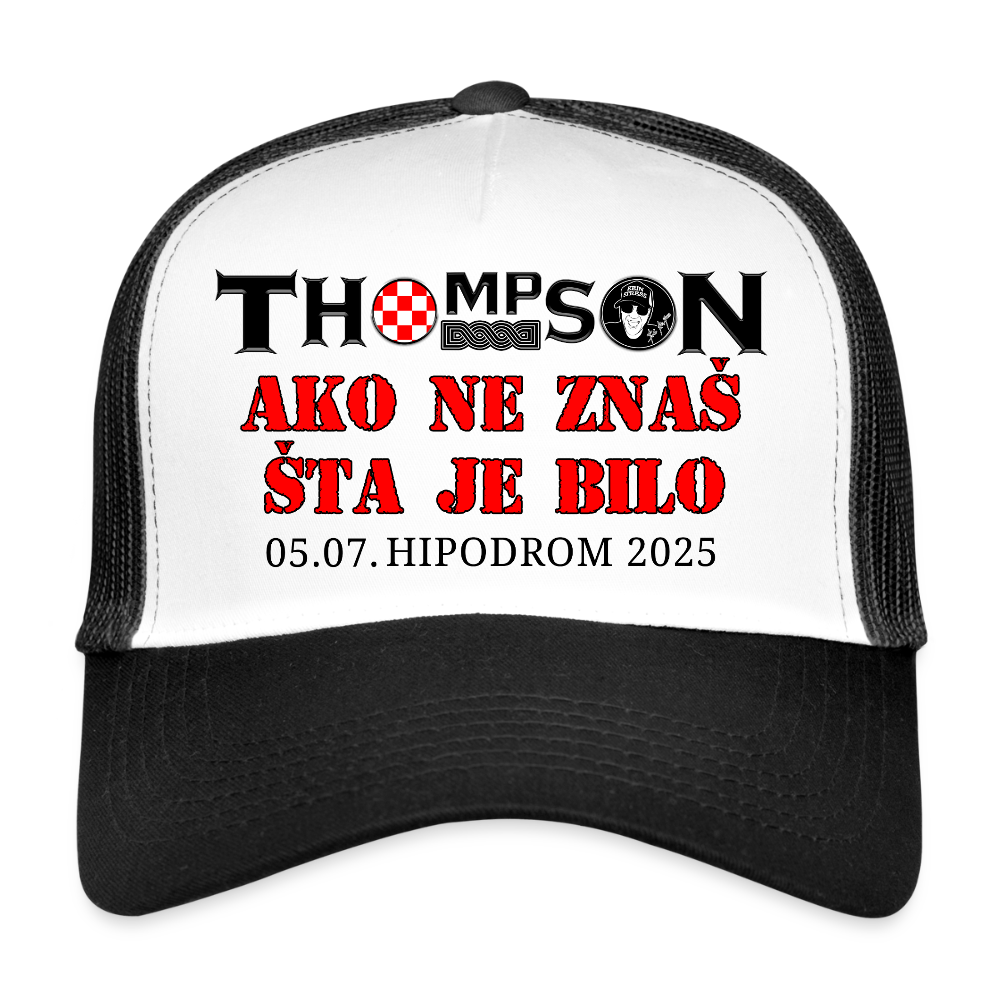 Thompson Hipodrom Event Cap weiß/schwarz - Weiß/Schwarz