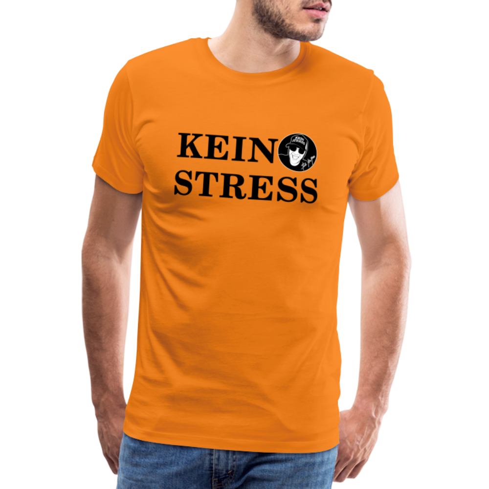 Boscho Kein Stress Premium Herren T-Shirt Limited Edition 2025 - Orange