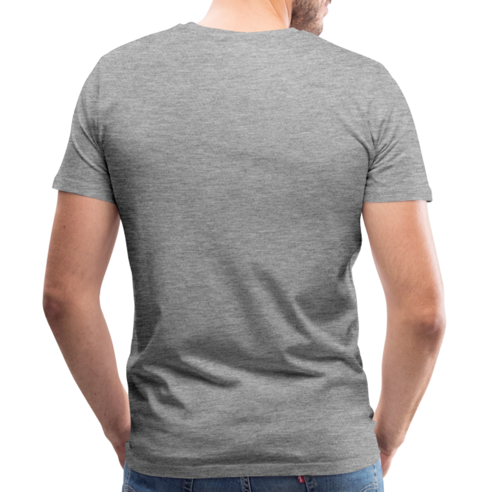 Boscho Kein Stress Premium Herren T-Shirt Limited Edition 2025 - Grau meliert