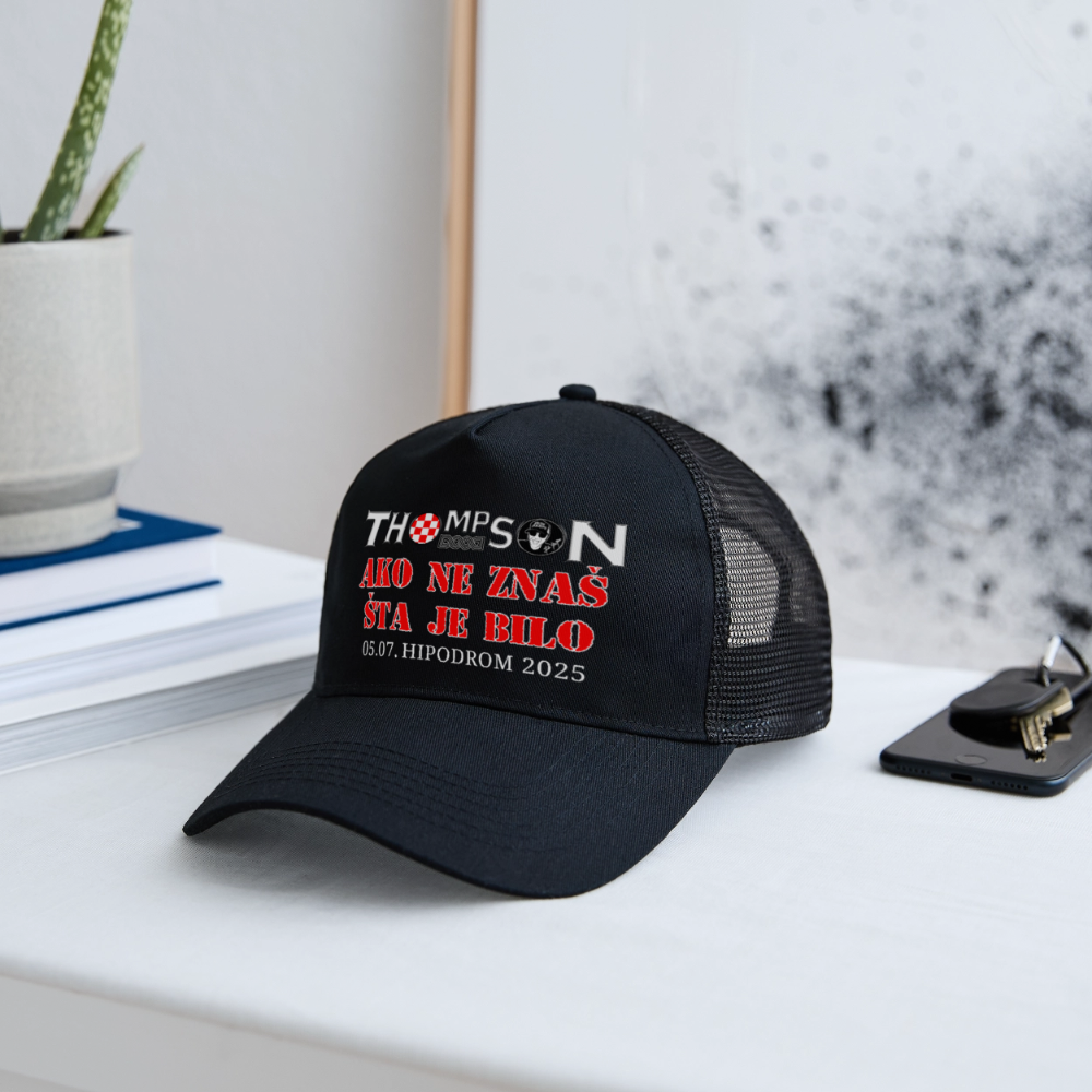 Thompson Hipodrom Event Cap schwarz - Schwarz/Schwarz