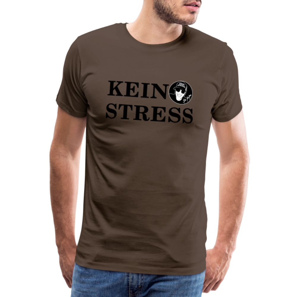 Boscho Kein Stress Premium Herren T-Shirt Limited Edition 2025 - Edelbraun