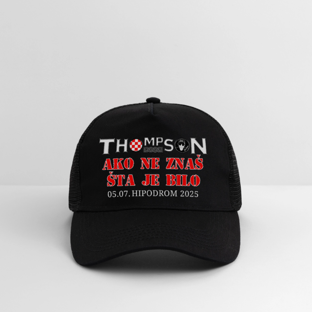 Thompson Hipodrom Event Cap schwarz - Schwarz/Schwarz