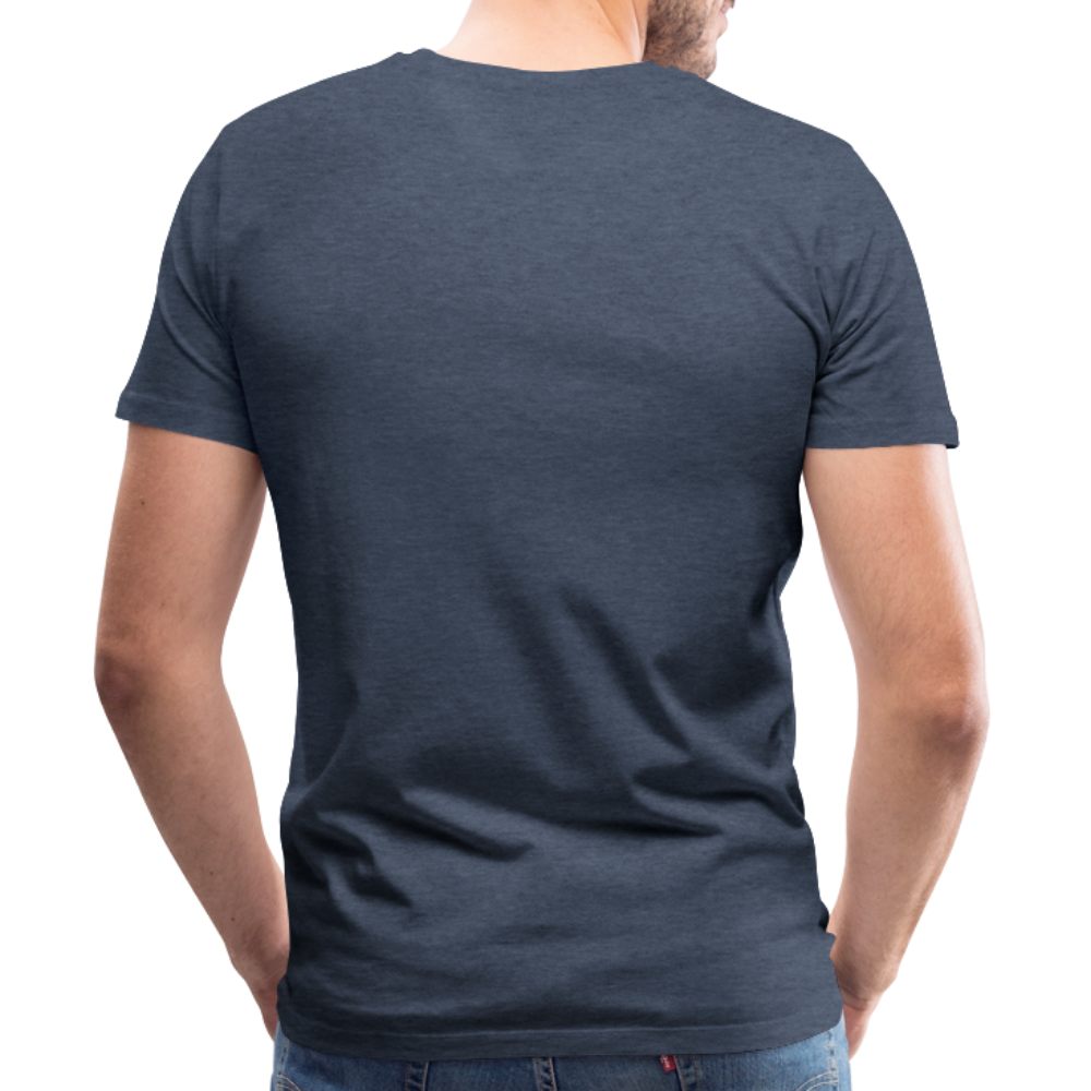 Boscho Kein Stress Premium Herren T-Shirt Limited Edition 2025 - Blau meliert