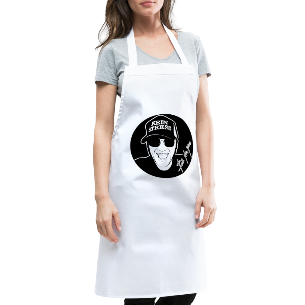 Boscho Kein Stress ® Kochschürze - weiß