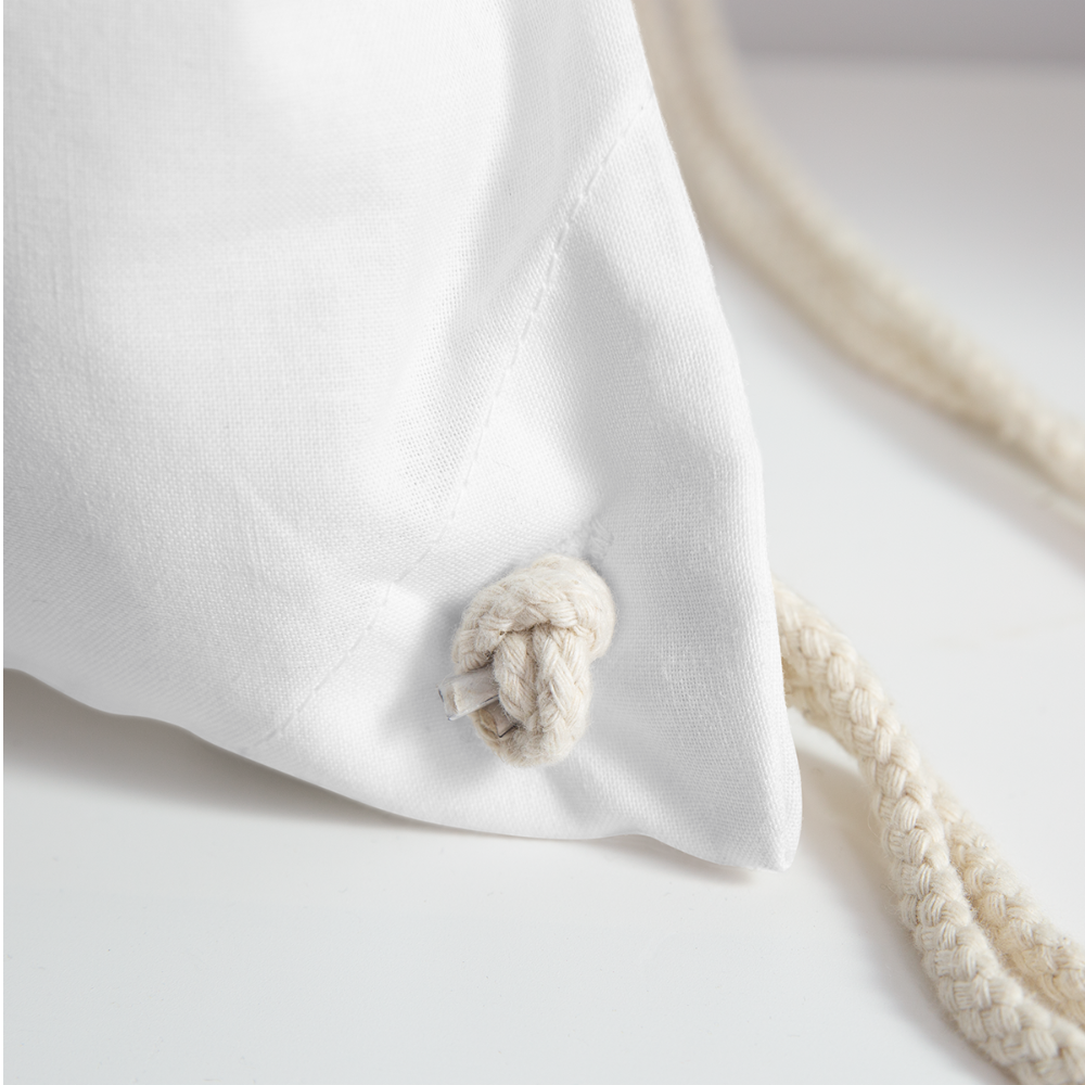 Boscho Kein Stress ® Turnbeutel - weiß