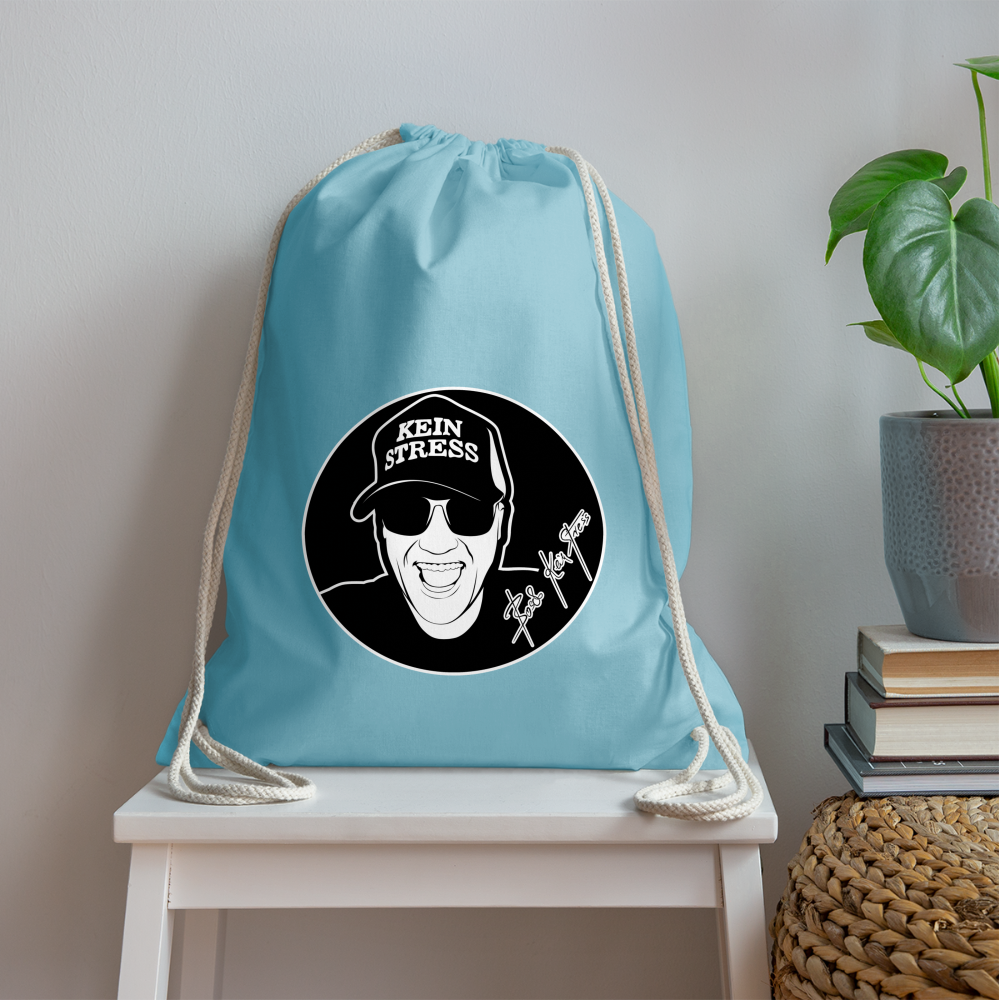 Boscho Kein Stress ® Turnbeutel - Aqua
