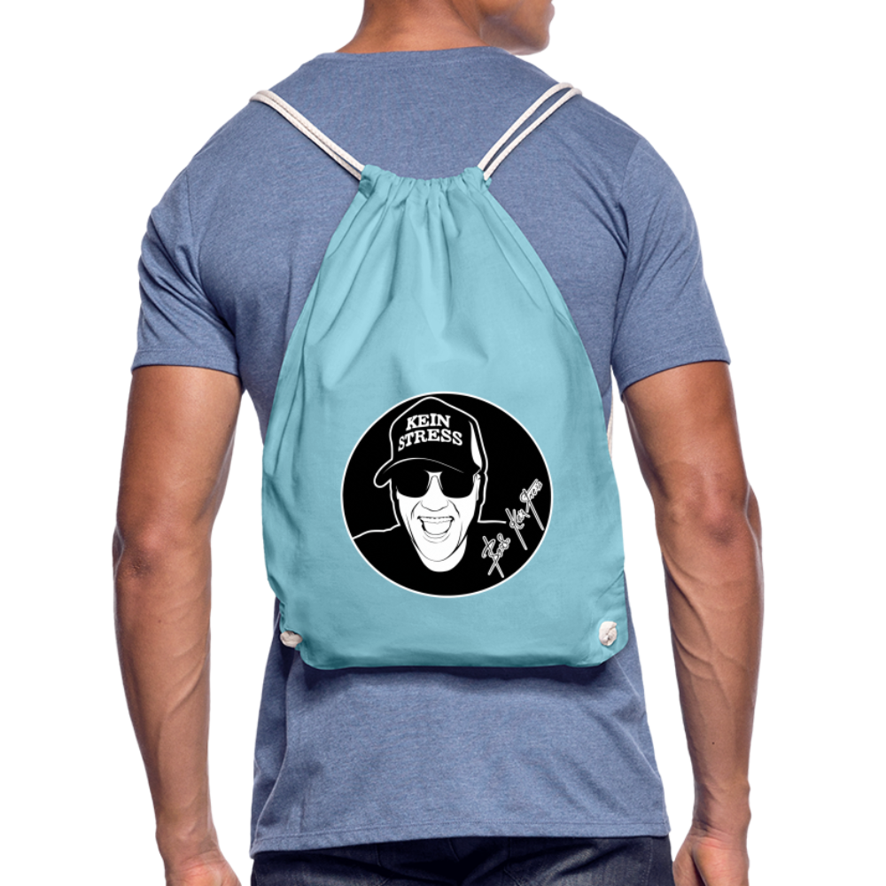 Boscho Kein Stress ® Turnbeutel - Aqua