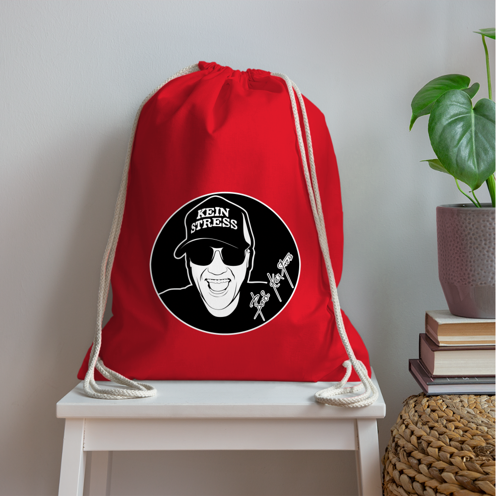 Boscho Kein Stress ® Turnbeutel - Rot