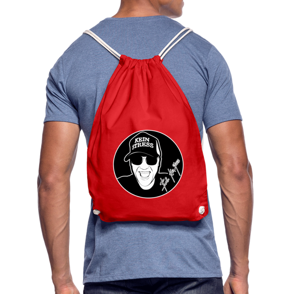 Boscho Kein Stress ® Turnbeutel - Rot
