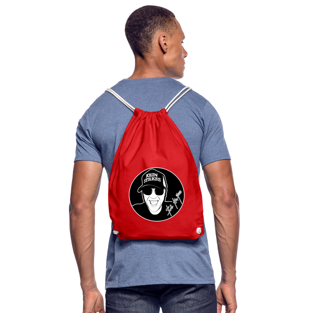 Boscho Kein Stress ® Turnbeutel - Rot