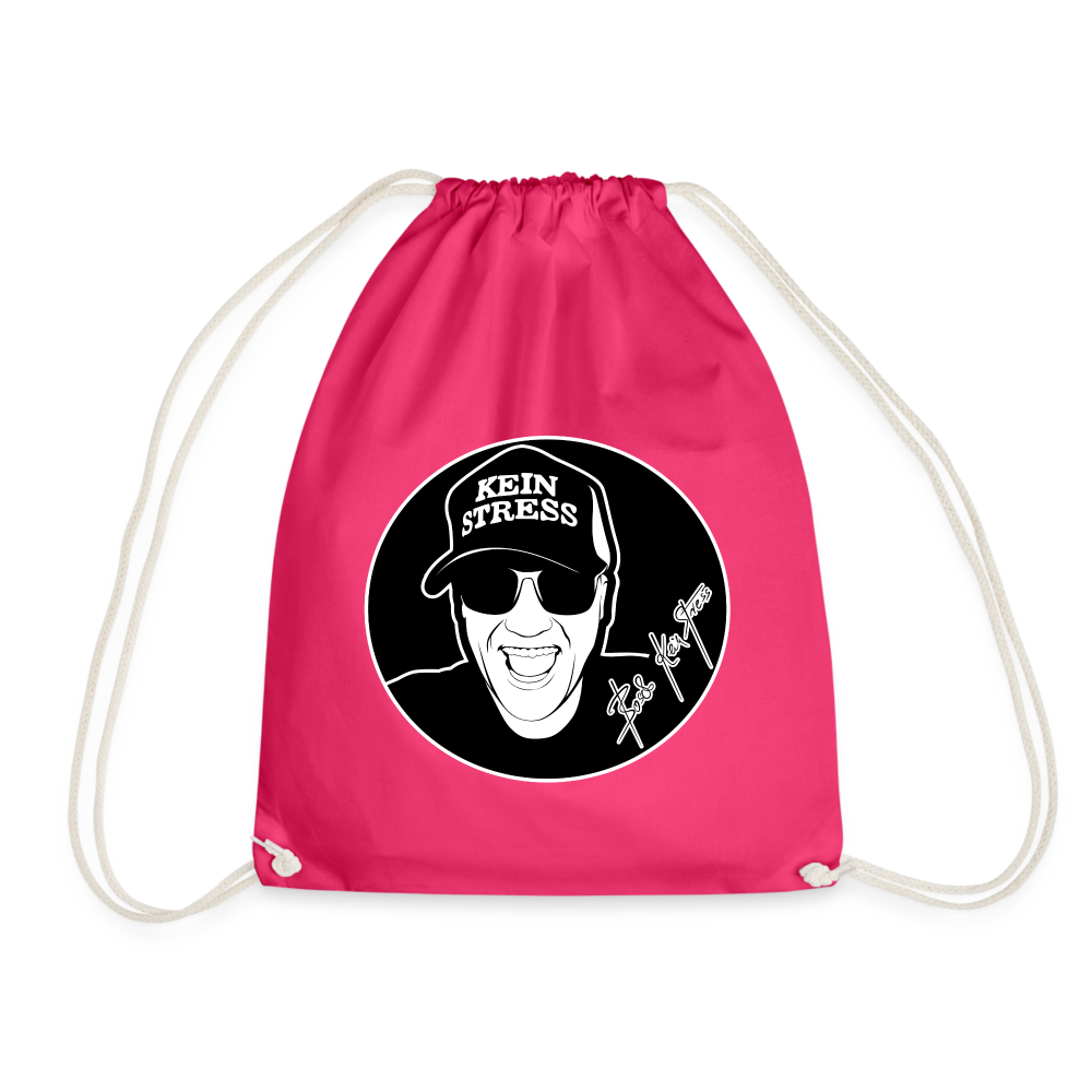 Boscho Kein Stress ® Turnbeutel - Fuchsia