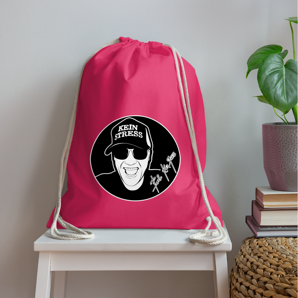 Boscho Kein Stress ® Turnbeutel - Fuchsia