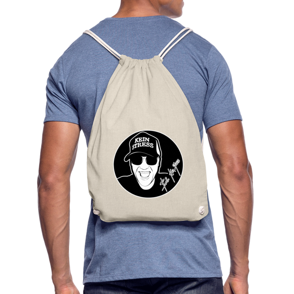 Boscho Kein Stress ® Turnbeutel - Natur