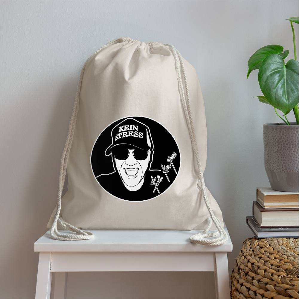 Boscho Kein Stress ® Turnbeutel - Natur