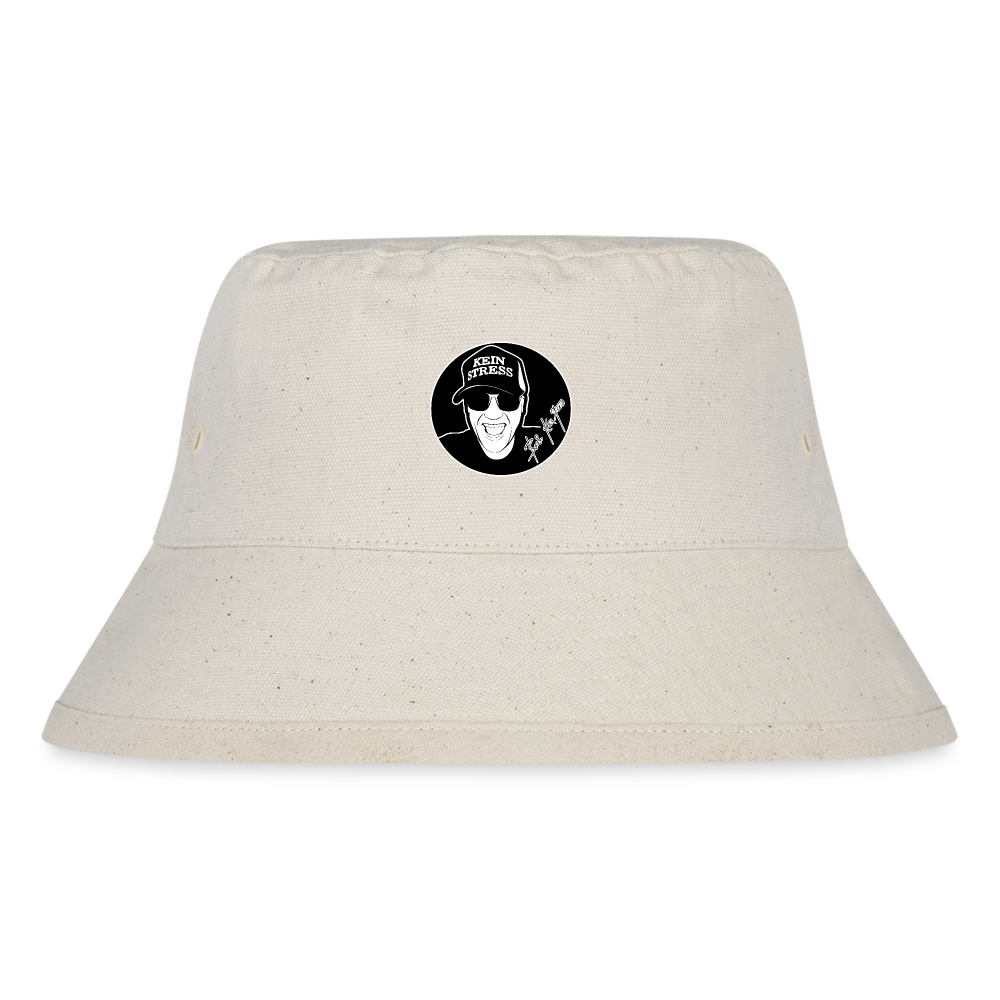 Boscho Kein Stress ® Bucket Hat - Naturweiß