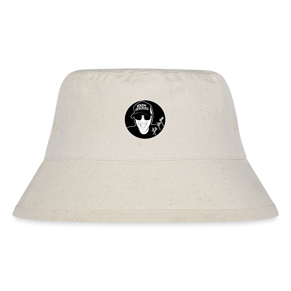 Boscho Kein Stress ® Bucket Hat - Naturweiß