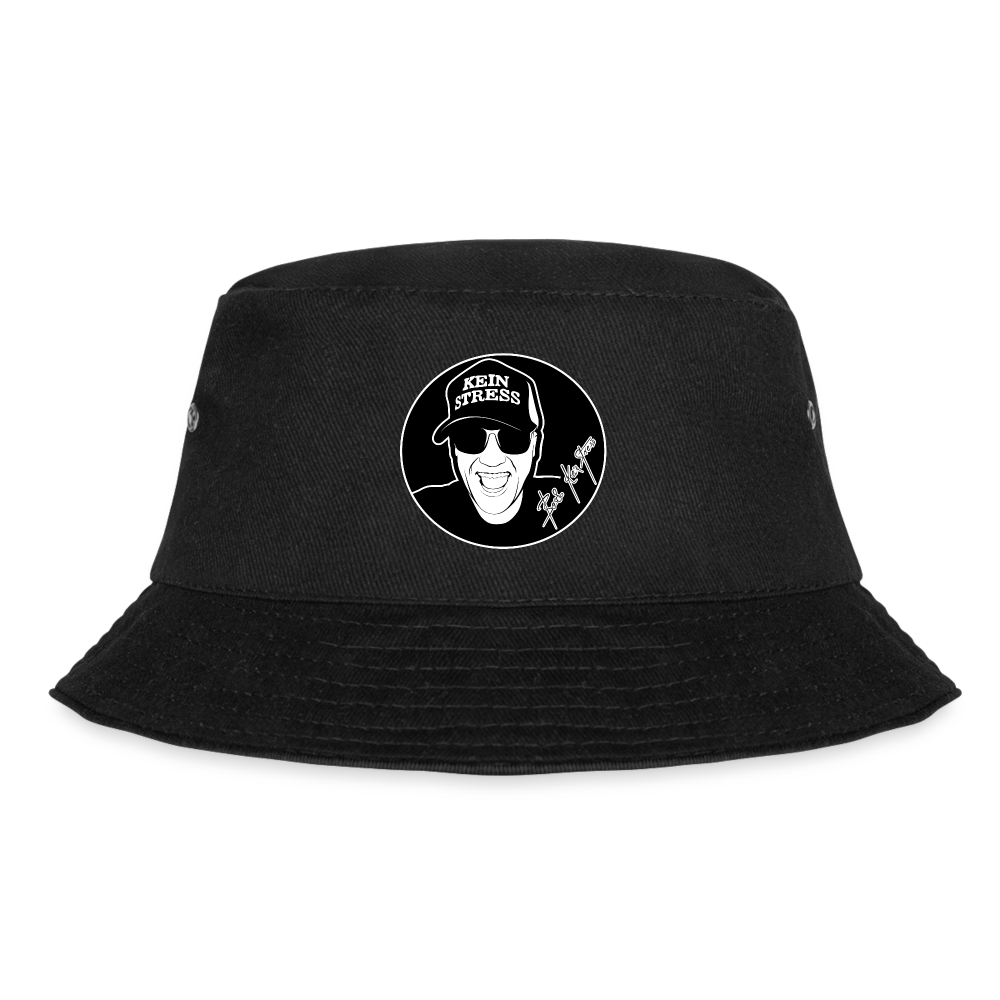 Boscho Kein Stress ® Fischerhut - Schwarz