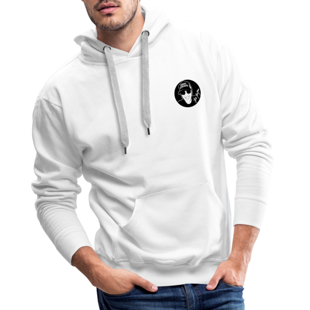 Boscho Kein Stress ® Männer Premium Hoodie - weiß