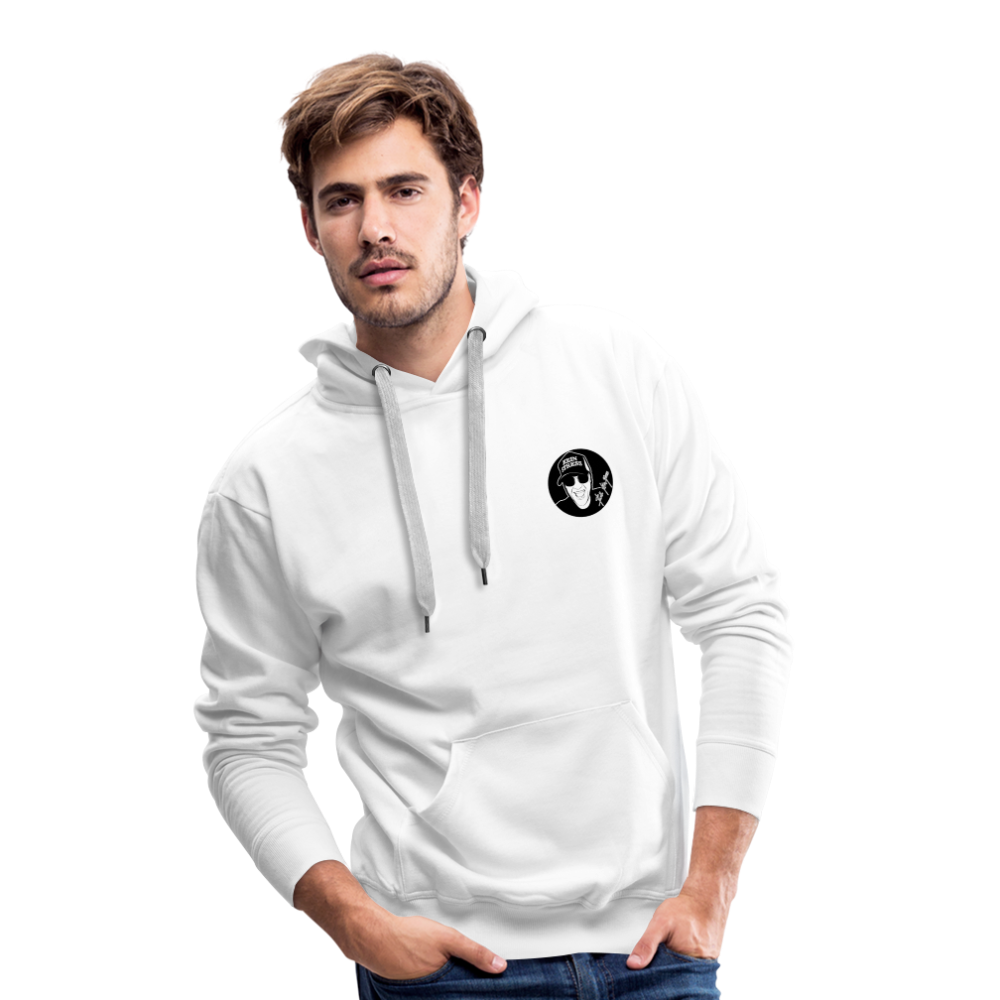 Boscho Kein Stress ® Männer Premium Hoodie - weiß