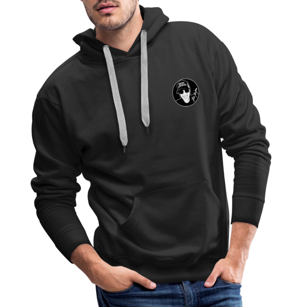 Boscho Kein Stress ® Männer Premium Hoodie - Schwarz