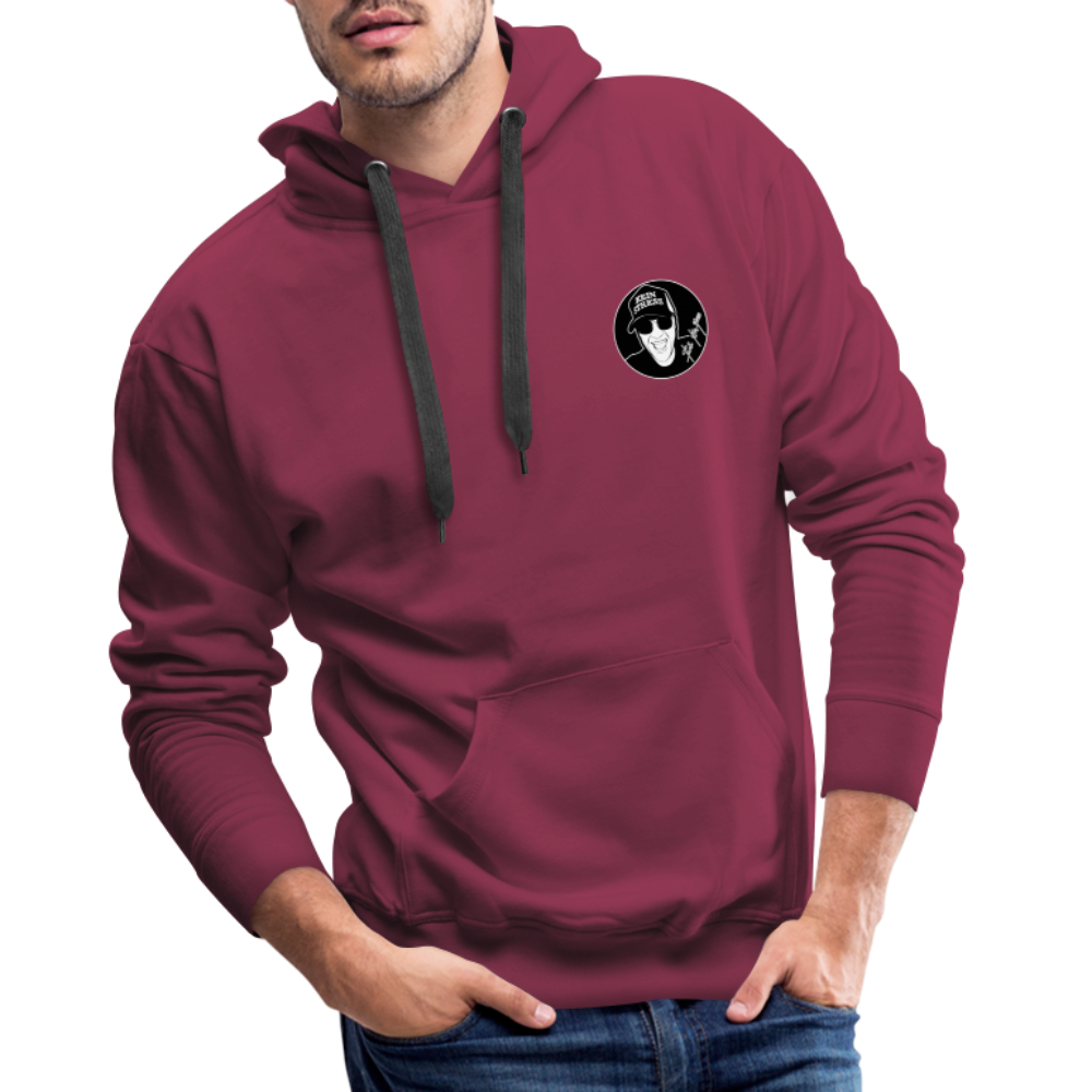 Boscho Kein Stress ® Männer Premium Hoodie - Bordeaux