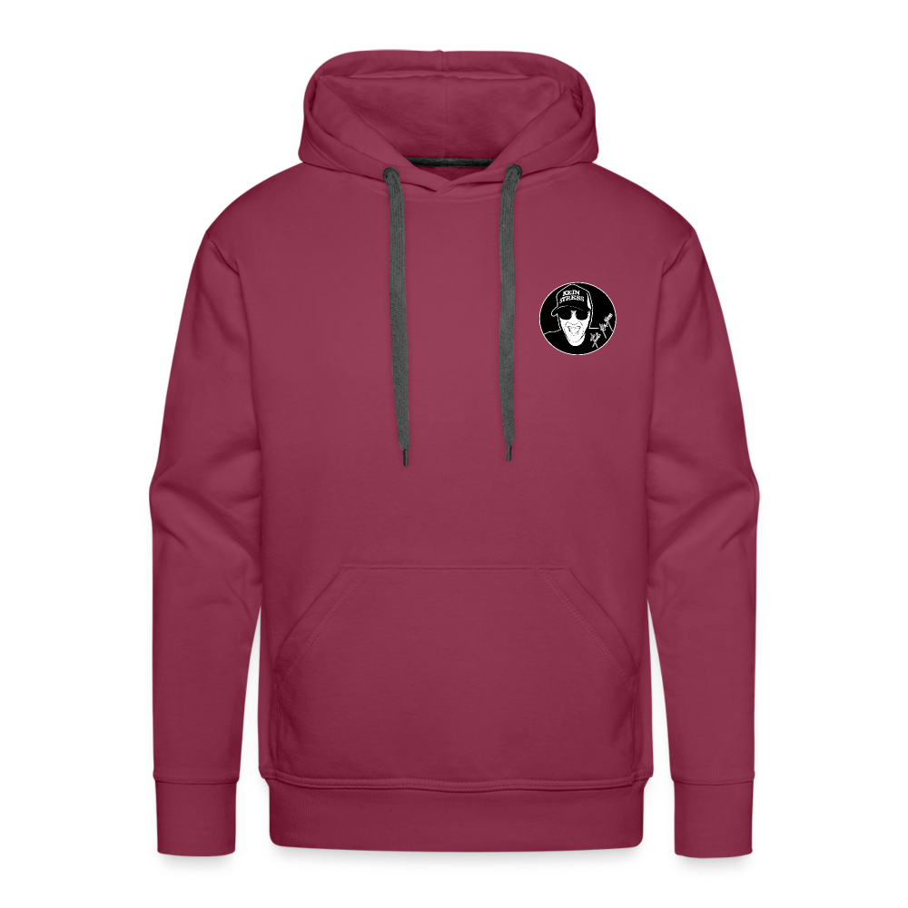 Boscho Kein Stress ® Männer Premium Hoodie - Bordeaux