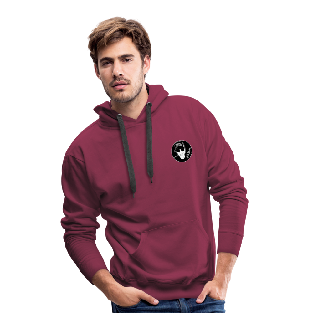 Boscho Kein Stress ® Männer Premium Hoodie - Bordeaux