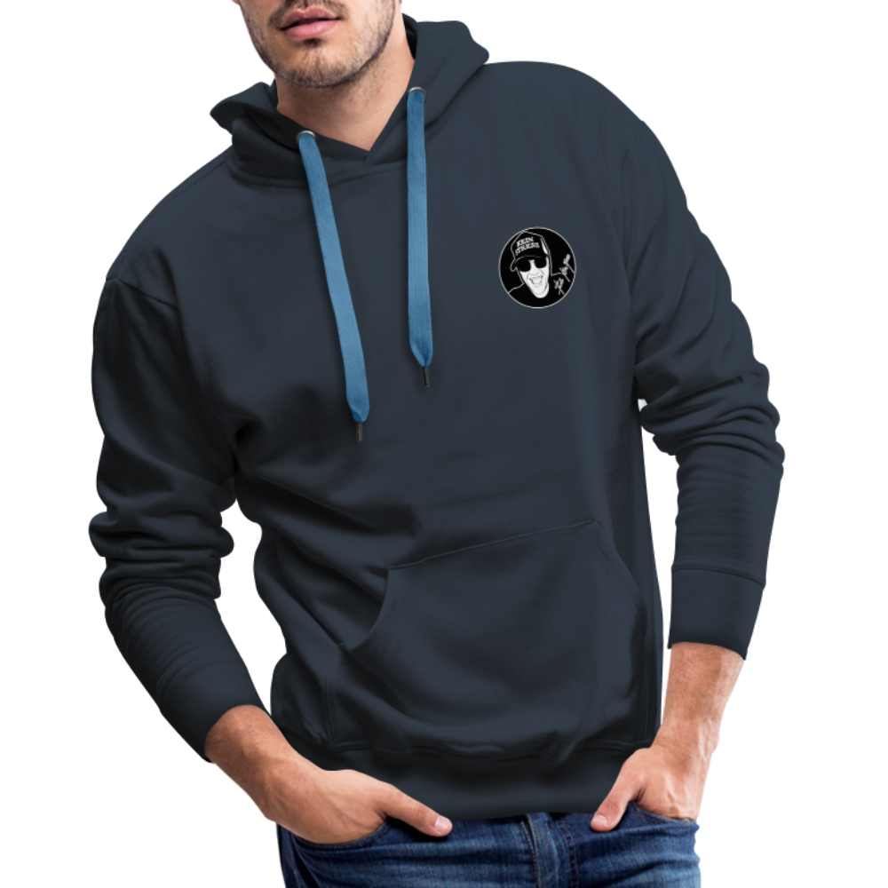 Boscho Kein Stress ® Männer Premium Hoodie - Navy