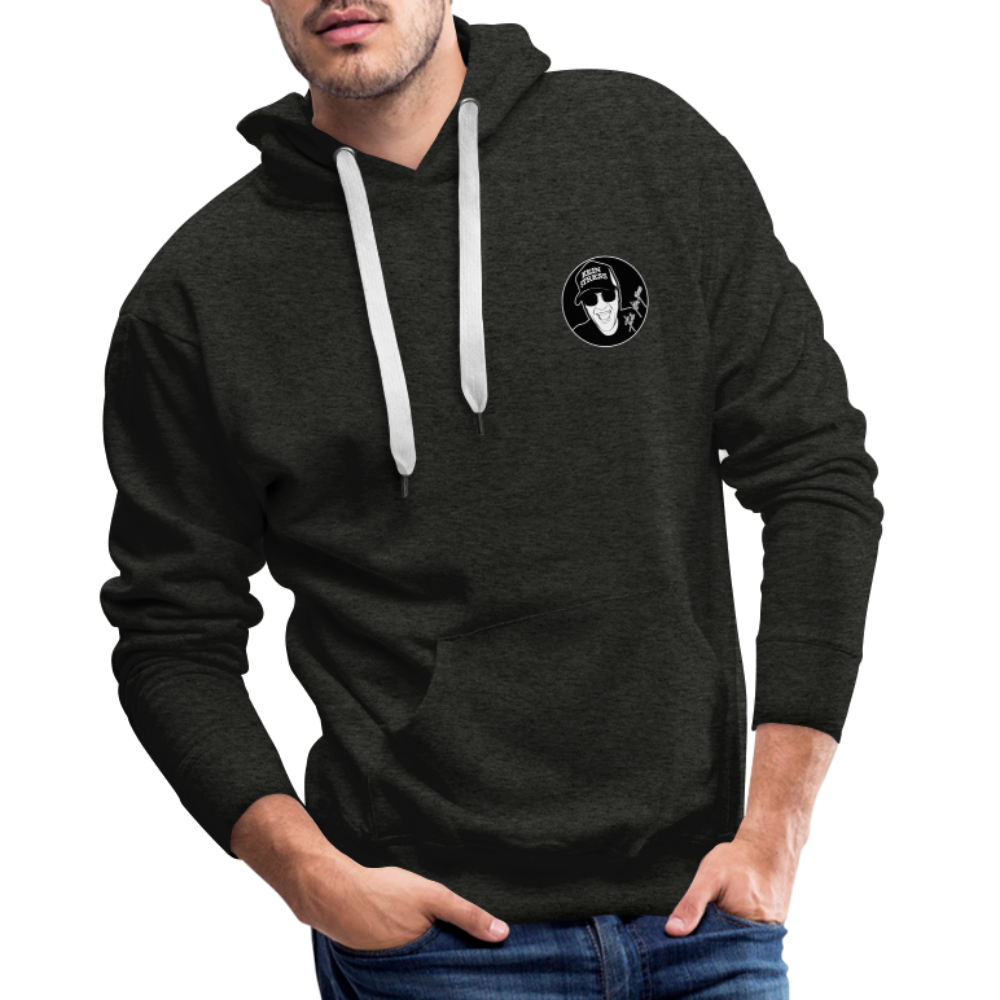 Boscho Kein Stress ® Männer Premium Hoodie - Anthrazit