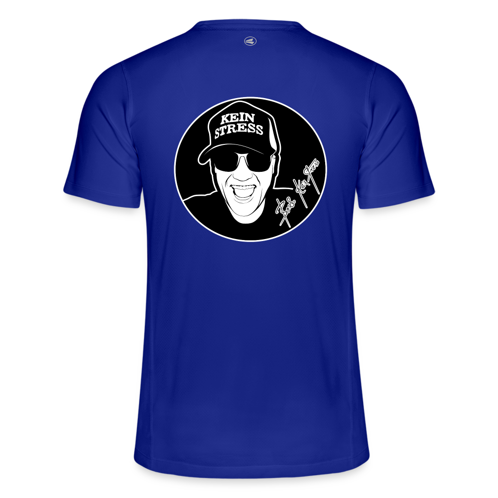 Boscho Kein Stress ® JAKO Männer T-Shirt Laufshirt Run 2.0 - Royalblau