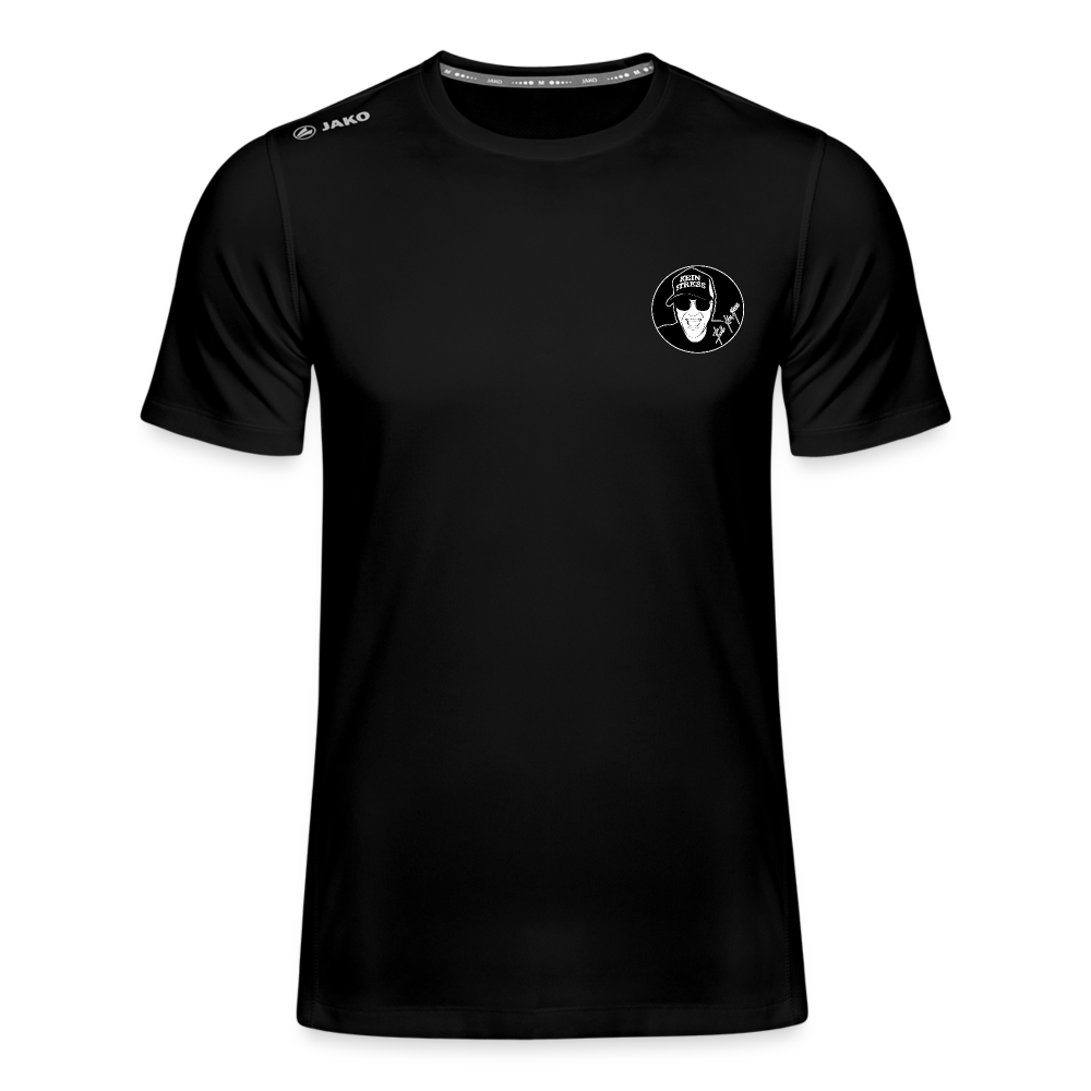 Boscho Kein Stress ® JAKO Männer T-Shirt Laufshirt Run 2.0 - Schwarz