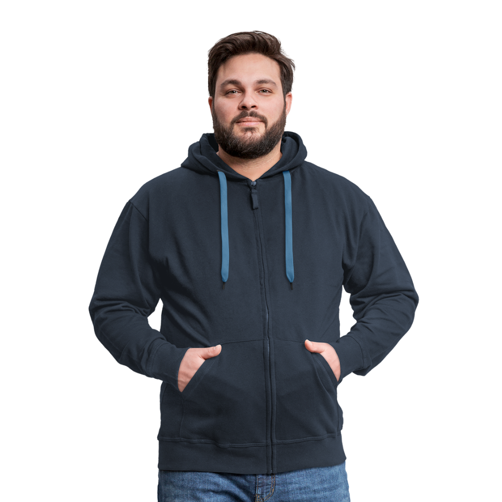 Boscho Kein Stress ® Männer Premium Kapuzenjacke - Navy