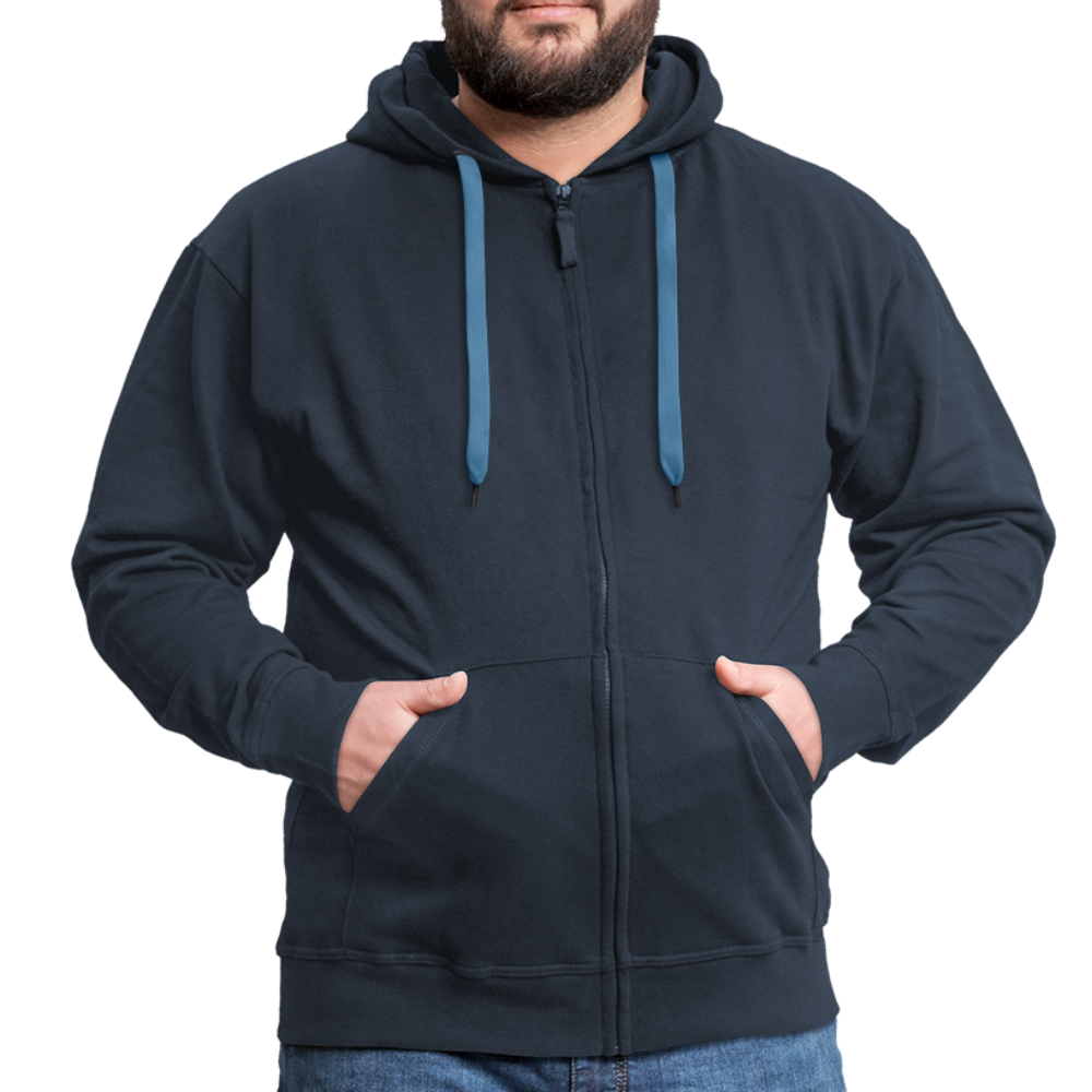 Boscho Kein Stress ® Männer Premium Kapuzenjacke - Navy