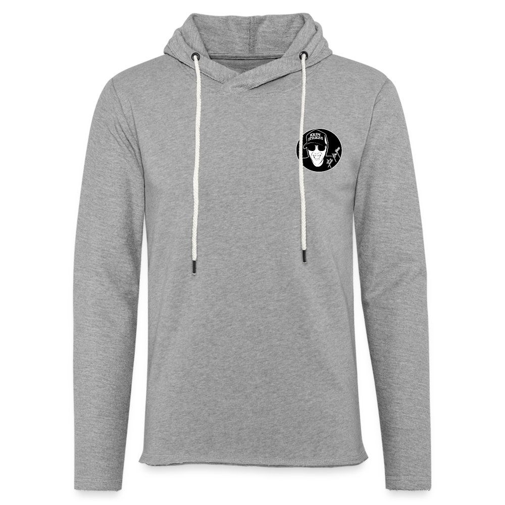Boscho Kein Stress ® Leichtes Kapuzensweatshirt Unisex - Grau meliert