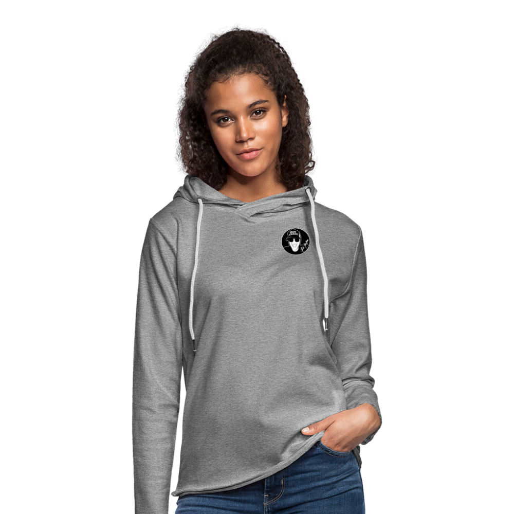 Boscho Kein Stress ® Leichtes Kapuzensweatshirt Unisex - Grau meliert